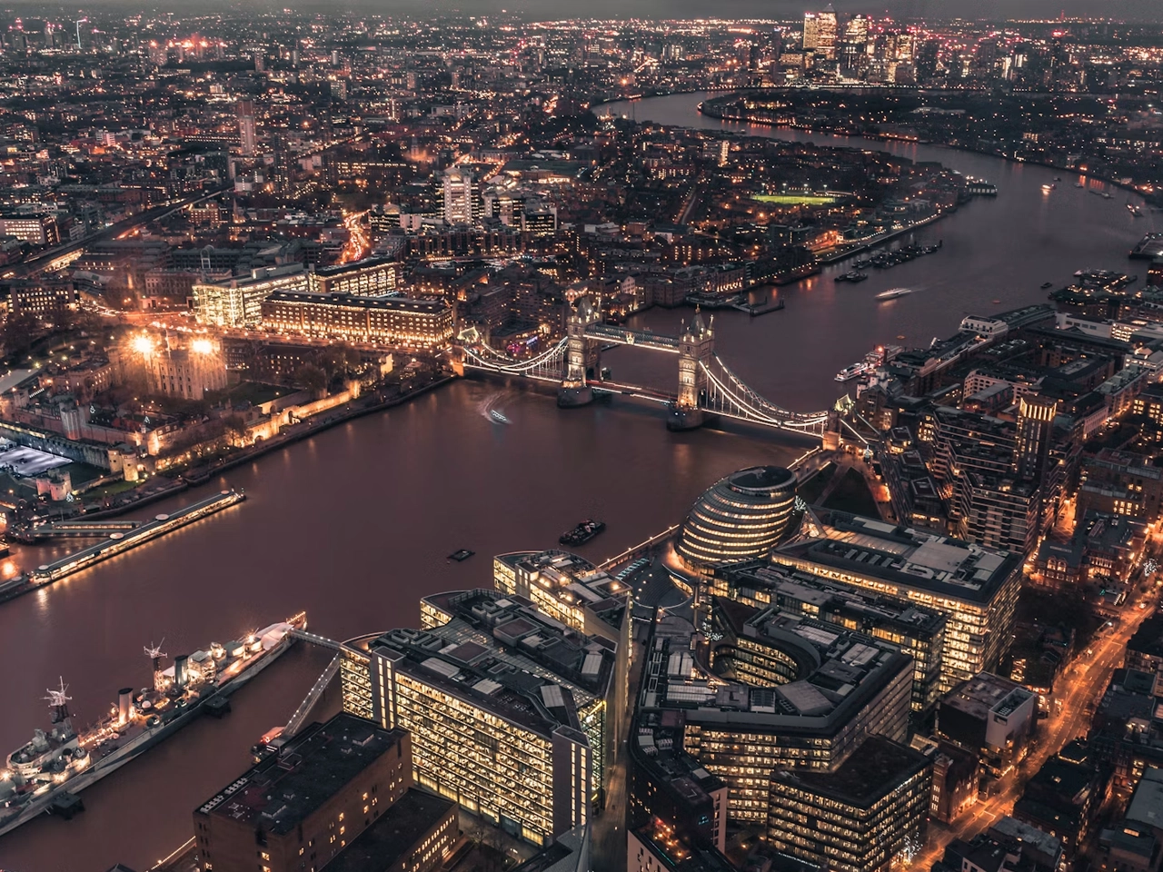 The London skyline